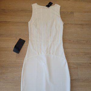 BEBE White Bodycon Dress